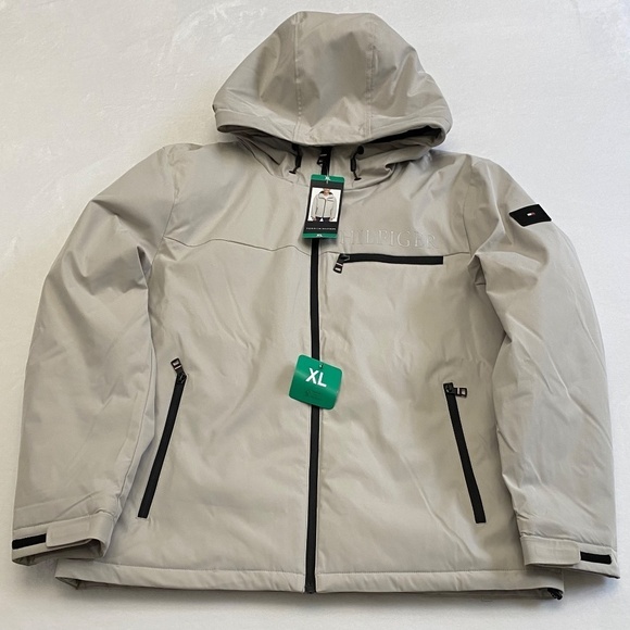 Tommy Hilfiger Men's Performance Jacket, Gray, XL, NWT - Picture 7 of 16